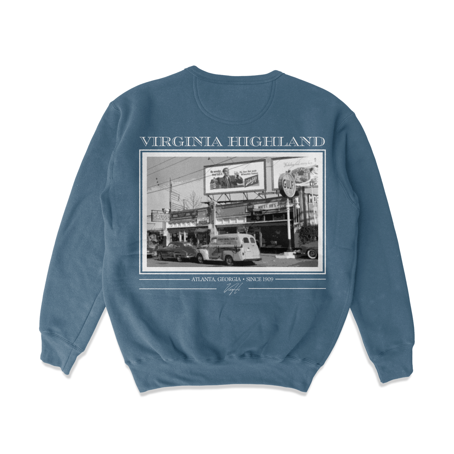 VAHI Historic Crewneck - Navy