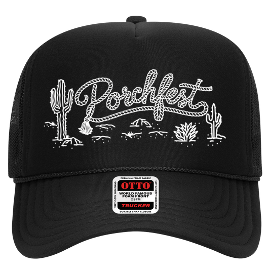 Porchfest Desert Hat (Black)