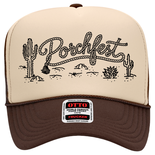Porchfest Desert Hat (Mocha)
