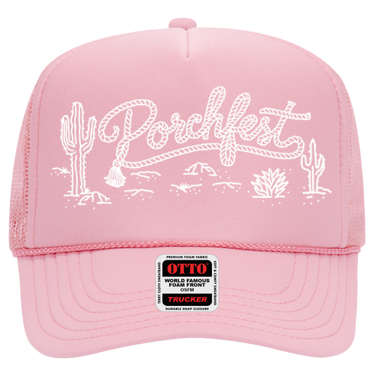 Porchfest Desert Hat (Pink)