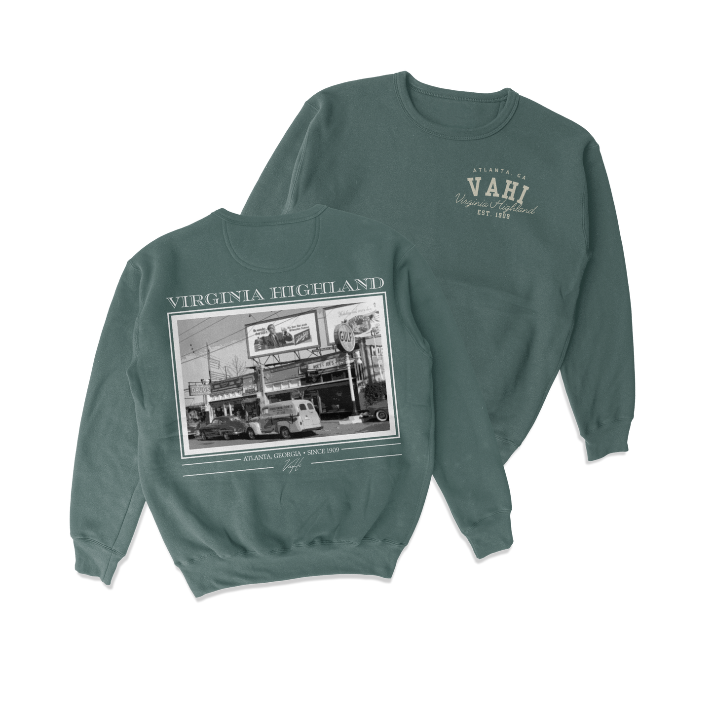 VAHI Historic Crewneck - Green