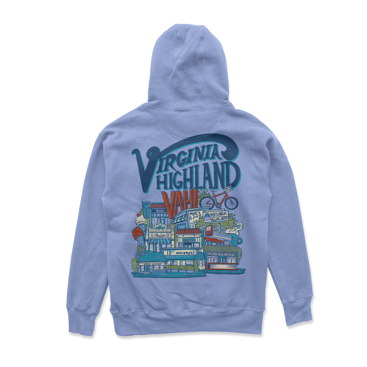 VAHI Neighborhood Hoodie - Light Blue