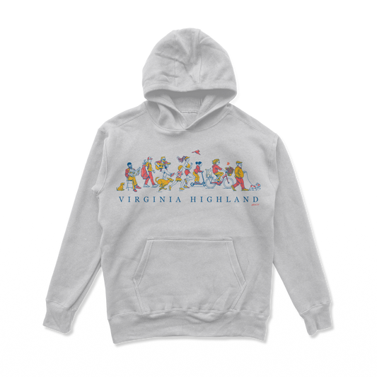 People Parade Hoodie - Ash
