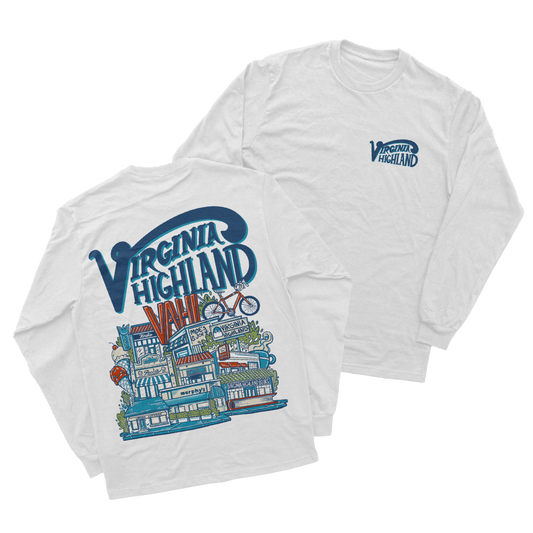 VAHI Neighborhood Long Sleeve Shirt - White