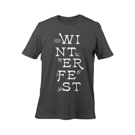 Official Winterfest 2024 Shirt - Charcoal